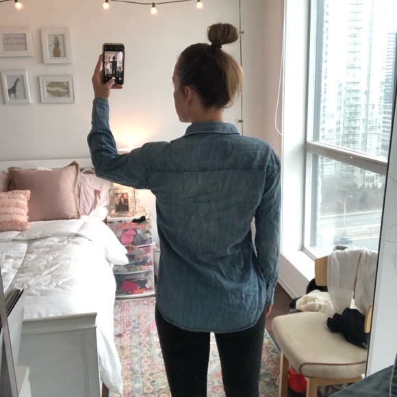 TNA Jean shirt - Picture 2 of 4